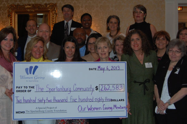 Women Giving for Spartanburg Honored